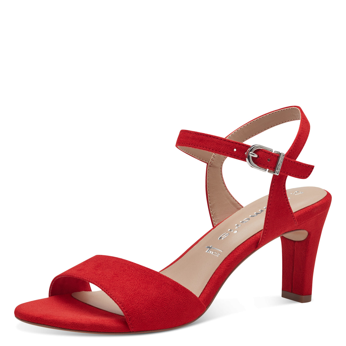 TAMARIS - 28028-500 MEDIUM HEEL SANDAL - RED