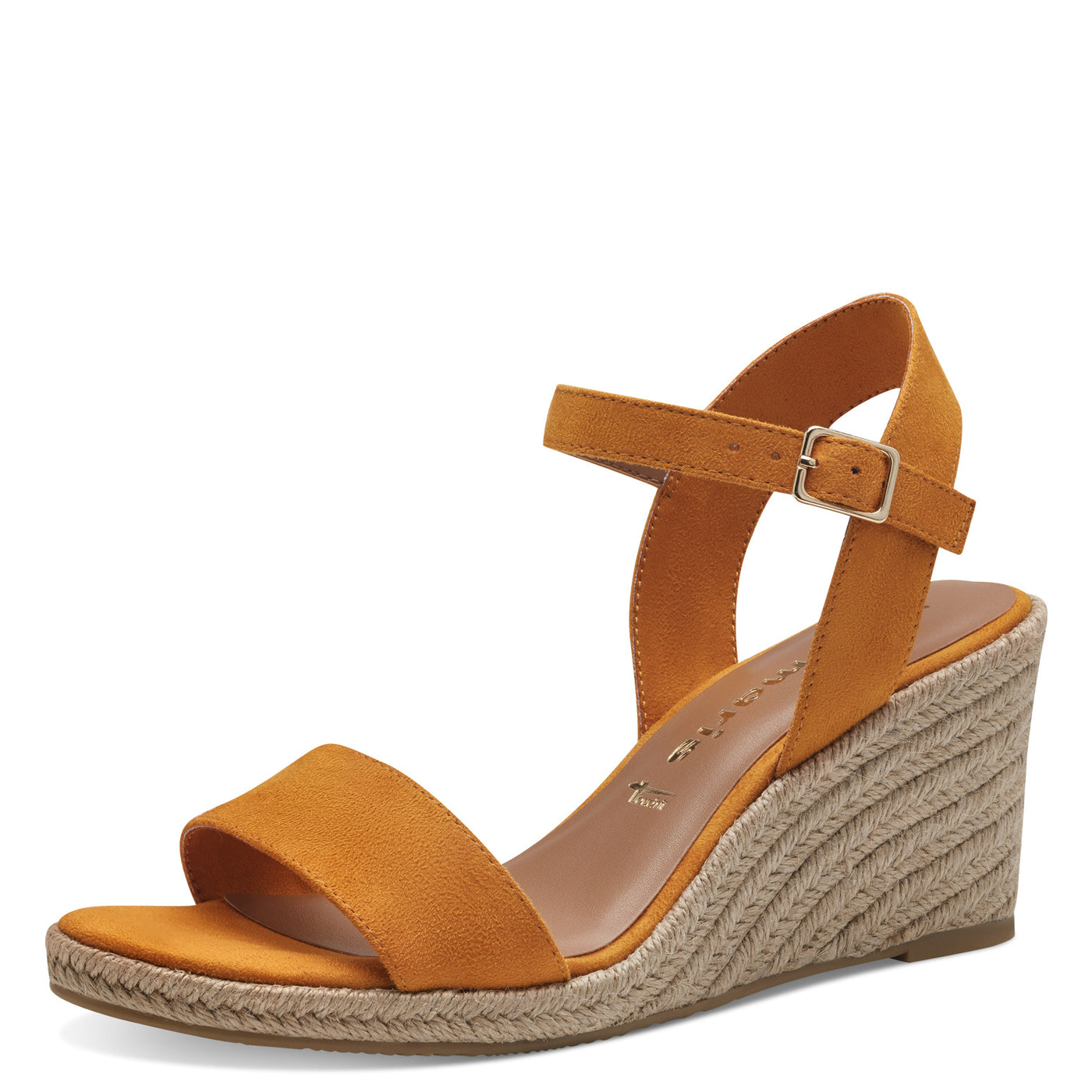 TAMARIS - 28300-609 HIGH WEDGE SANDAL - ORANGE