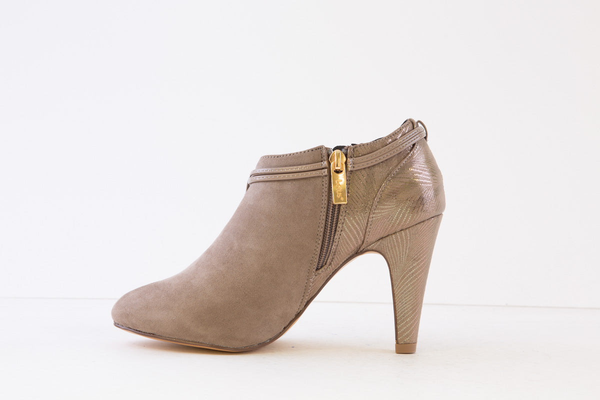 LOTUS - GLORIA HIGH HEEL TROUSER SHOE - TAUPE