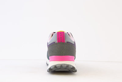 XTI - 142120 CHUNKY LACED TRAINER - GREY MULTI