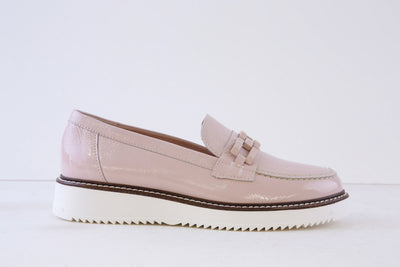 PITILLOS - 5733 LOW WEDGE LOAFER - LIGHT PINK