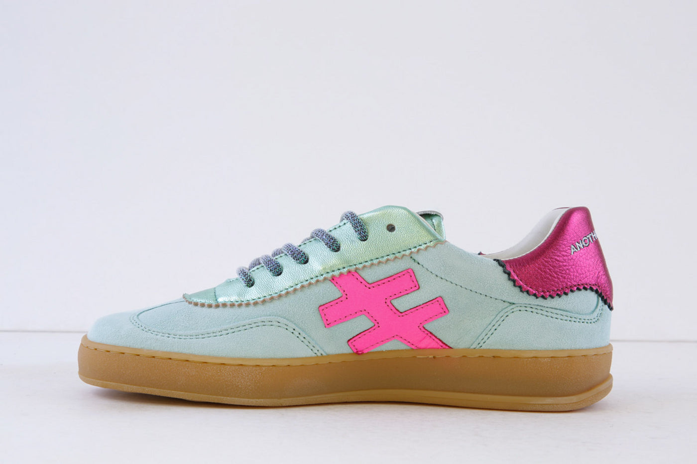 ANOTHER TREND - A032.M3.68 LACED FASHON TRAINER - MINT GREEN