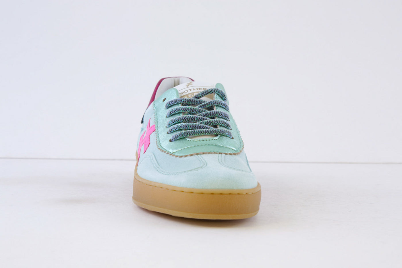 ANOTHER TREND - A032.M3.68 LACED FASHON TRAINER - MINT GREEN