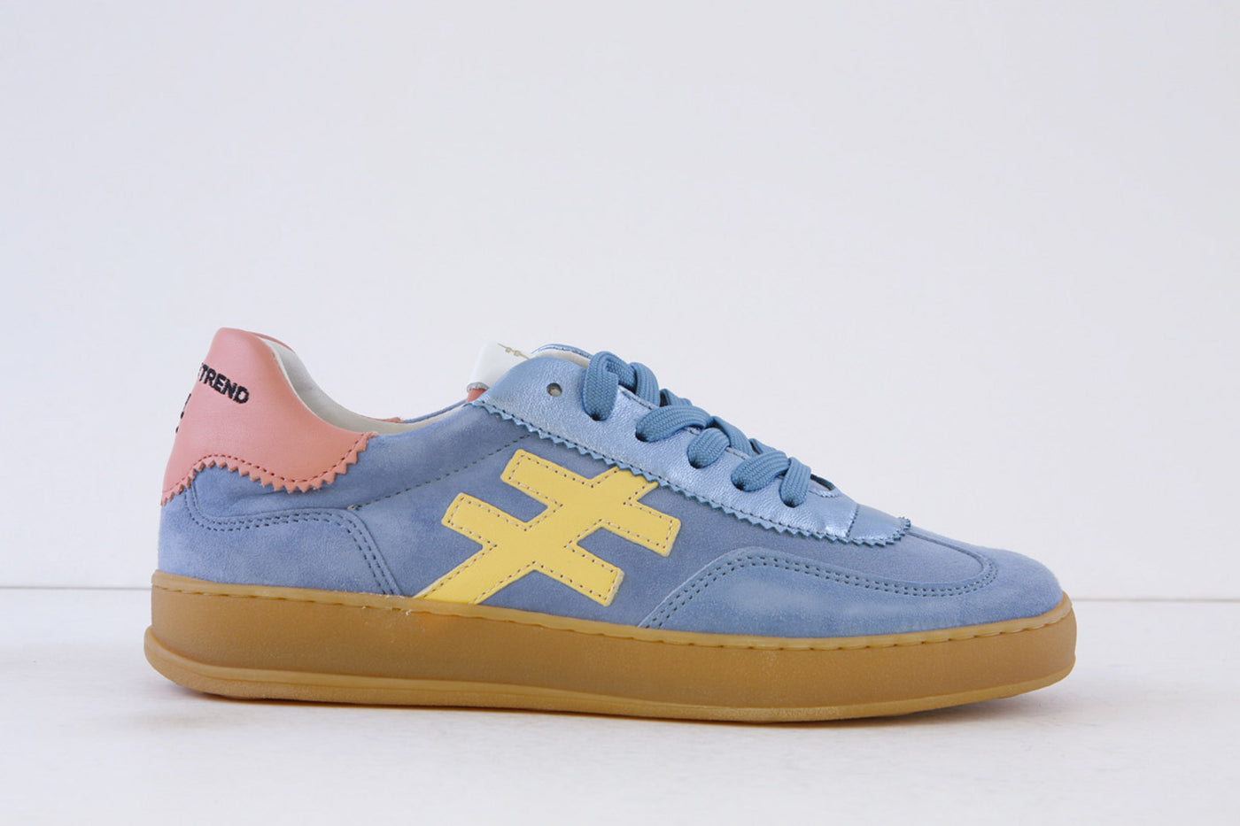 ANOTHER TREND - A032.M3.26 LACED FASHION TRAINER - DENIM BLUE