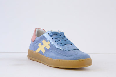 ANOTHER TREND - A032.M3.26 LACED FASHION TRAINER - DENIM BLUE