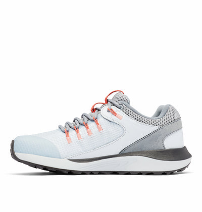 COLUMBIA - TRAILSTORM - WATERPROOF TREKING SHOE - LIGHT GREY/ORANGE