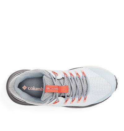 COLUMBIA - TRAILSTORM - WATERPROOF TREKING SHOE - LIGHT GREY/ORANGE