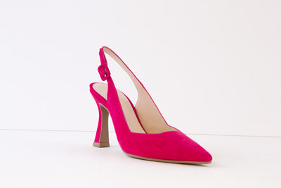 LODI - MODERN HIGH HEEL SLING-BACK SHOE - CERISE PINK