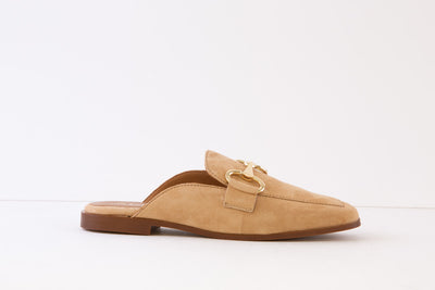 ALPE - 2306 12 60 FLAT FASHION MULE - CAMEL