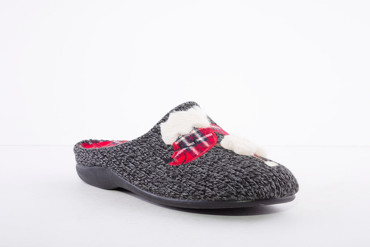 GARZON - 7334.251 MULE SLIPPER - GREY