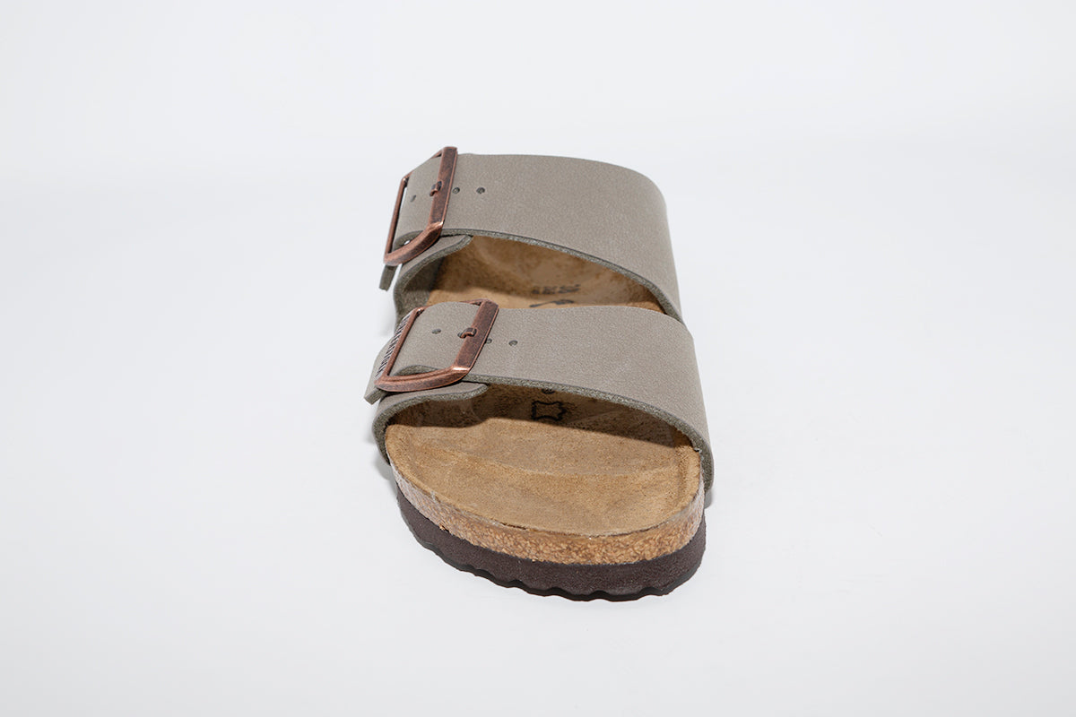 BIRKENSTOCK - ARIZONA LDS FLAT MULE - STONE