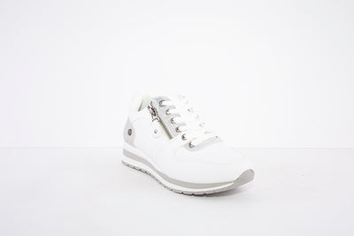 XTI - 43732 LACE UP FASHION SHOE - WHITE