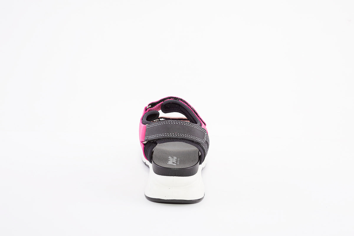 IMAC - 158460 VELCRO STRAP COMFORT SANDAL - PINK COMBI