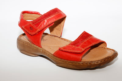 Josef Seibel - Debra 19 Red Leather Sandal