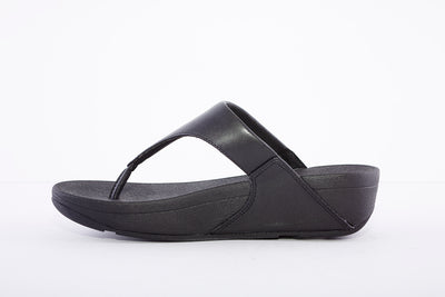 FITFLOP - LULU Leather Toe-Post Sandals Black
