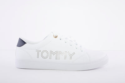 TOMMY HILFIGER - Iconic Cupsole Trainers - White