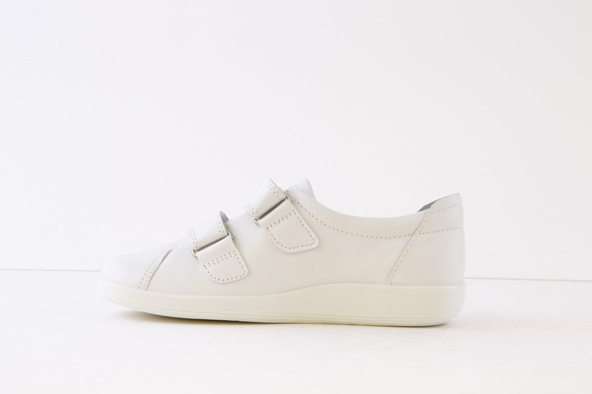 ECCO - 206513 01002 VELCRO SHOE - WHITE