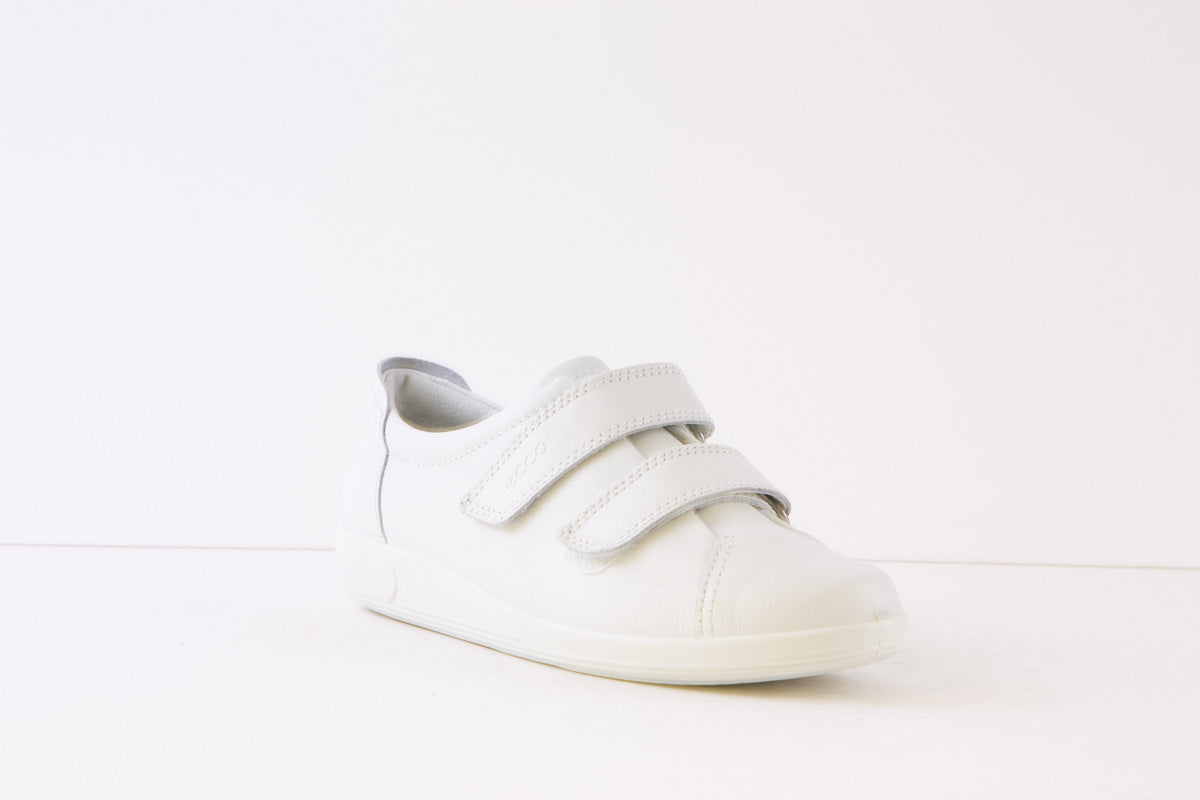 White 2024 velcro shoes