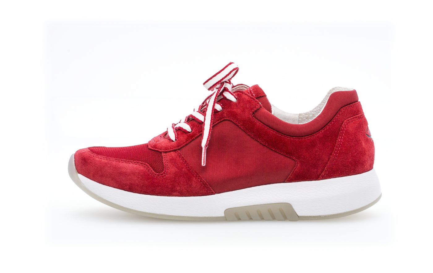 GABOR - 86.946.58 LACED COMFORT RUNNER - RED SUEDE