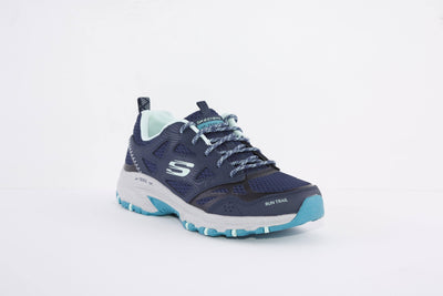 SKECHERS- 149821 HILLCREST PURE ESCAPADE-LACED TRAIL TRAINER - NAVY/TURQUOISE