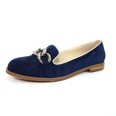 LUNAR - FLC196 Splendid Chain Link Loafer Navy